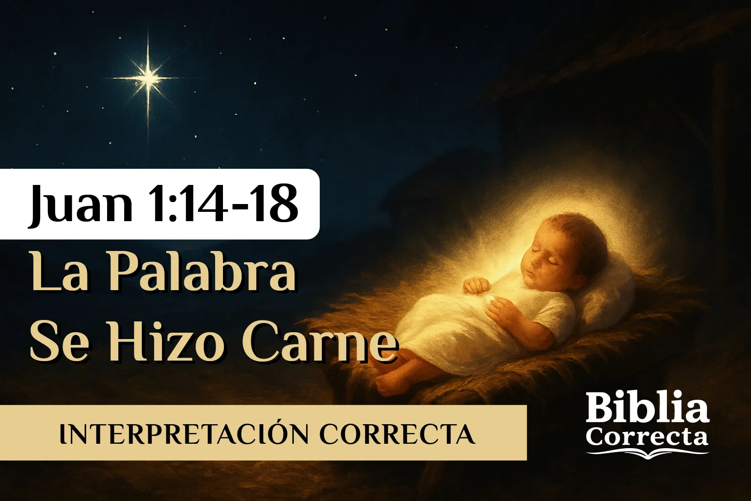 Juan 1:14–18 La Palabra se hizo carne – estudio bíblico Biblia Correcta