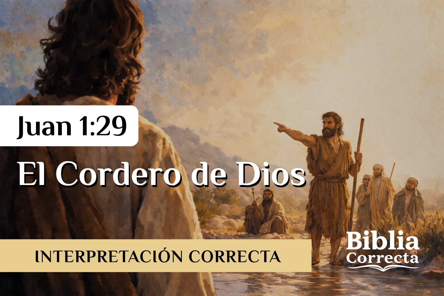 Juan 1:29 El Cordero de Dios que quita el pecado del mundo – estudio bíblico Biblia Correcta